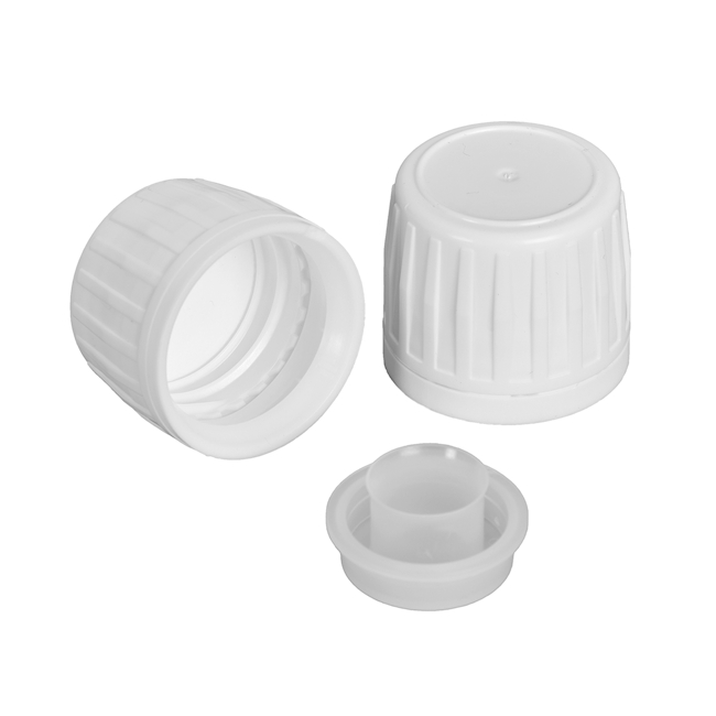 Closure TE 28ROPP white, PE-HD